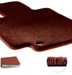 Двошарові килимки Sotra Magnum Red для Kia Stonic (mkI)(верхній рівень)(багажник) 2017→