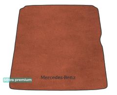 Двошарові килимки Sotra Premium Terracotta для Mercedes-Benz S-Class (W223; V223)(без холодильника)(багажник) 2020→