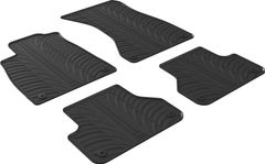Гумові килимки Gledring для Audi A4/S4/RS4 (mkV)(B9) 2015-2023