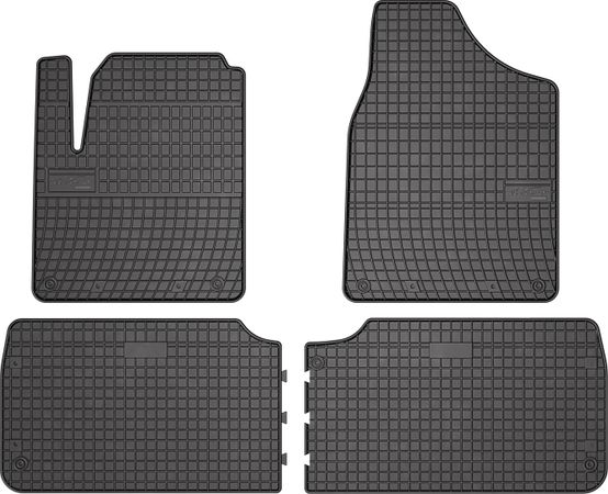 Резиновые коврики Frogum для Volkswagen Sharan (mkI); Seat Alhambra (mkI) 1996-2010; Ford Galaxy (mkI)(1-2 ряд) 1996-2006 - Фото 1