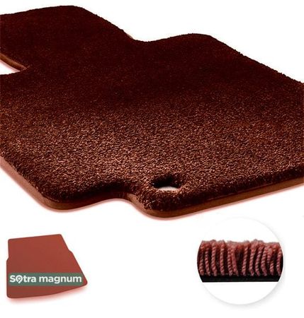 Двошарові килимки Sotra Magnum Red для Ford S-Max (mkI)(5 місць)(багажник) 2006-2015 - Фото 1