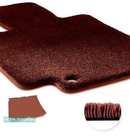 Двошарові килимки Sotra Magnum Red для Fiat Qubo (mkIII)(багажник) 2007-2021 - Фото 1