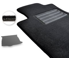 Двошарові килимки Optimal для Hyundai Veloster (mkI)(багажник) 2011-2018