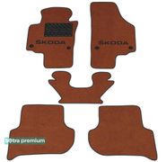 Двошарові килимки Sotra Premium Terracotta для Skoda Yeti (mkI) 2009-2018 - Фото 1