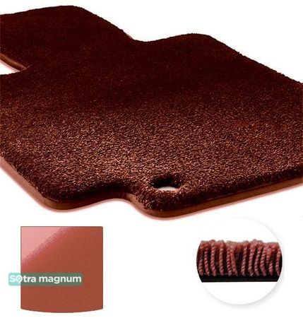 Двошарові килимки Sotra Magnum Red для Volkswagen Golf (mkVI)(універсал)(багажник) 2008-2012 - Фото 1