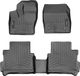 Коврики Weathertech Black для Ford Tourneo Connect (mkII)(2 row bench seats)(carpet flooring)(1-2 row) 2014→