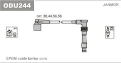 Дроти запалювання Janmor ODU244 для Opel Astra (F) 1.4 16V (X 14 XE) / 1.6 16V (X 16 XEL) / Astra (G)