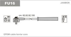 Дроти запалювання Janmor FU16 для Ford KA 1.0 / Sierra 1.6 (L6B) / 1.6 (LSF / LSE) / 1.8 (R6A)