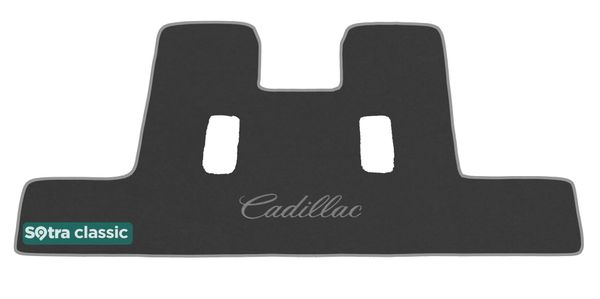 Двошарові килимки Sotra Classic Grey для Cadillac Escalade (mkIII)(багажник) 2007-2014 - Фото 1