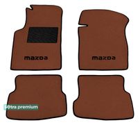 Двошарові килимки Sotra Premium Terracotta для Mazda MX-6 (mkII) 1991-1997 - Фото 1