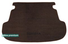 Двухслойные коврики Sotra Premium Chocolate для Toyota Corolla (mkIX)(E120)(универсал)(багажник) 2000-2006