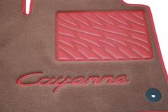 Двухслойные коврики Sotra Custom Premium Terracotta для Porsche Cayenne (mkII) 2010-2017 - Фото 2