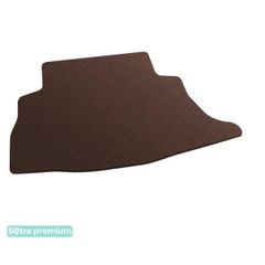 Двошарові килимки Sotra Premium Chocolate для Nissan Leaf (mkI)(багажник) 2013-2017
