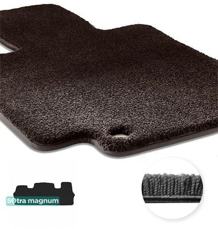 Двошарові килимки Sotra Magnum Black для Toyota Sequoia (mkII)(3 ряд) 2007-2022 - Фото 1