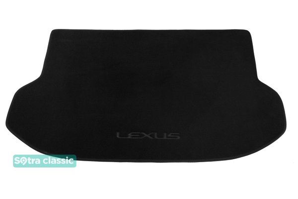 Двухслойные коврики Sotra Classic Black для Lexus NX (mkI)(багажник) 2014-2021 - Фото 1