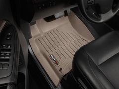 Коврик Weathertech Beige для Nissan Titan (extended cab)(mkI)(1 row)(3 fixing hooks) 2008-2015 - Фото 2