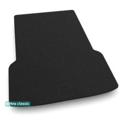 Двошарові килимки Sotra Classic Black для Mercedes-Benz EQS (V297)(длинный)(багажник) 2021→