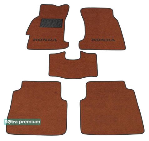 Двошарові килимки Sotra Premium Terracotta для Honda Accord (mkIV)(CB) 1990-1993 - Фото 1