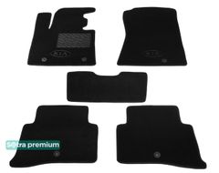 Двухслойные коврики Sotra Premium Black для Kia Sportage (mkIV) 2015-2021 (USA)