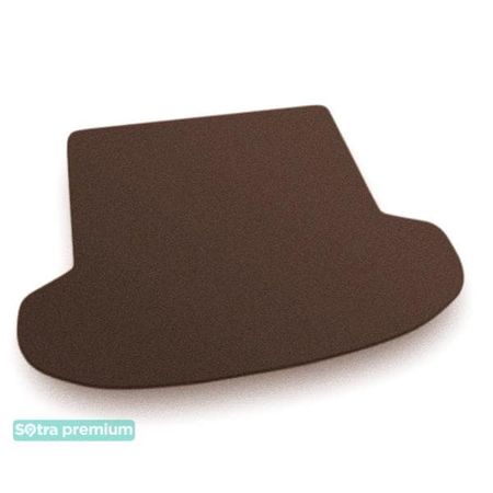Двошарові килимки Sotra Premium Chocolate для Kia Ceed (mkI)(універсал)(багажник) 2006-2012 - Фото 1
