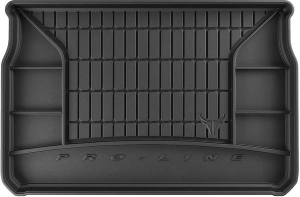 Гумовий килимок у багажник Frogum Pro-Line для Peugeot 208 (mkI) 2012-2019 (без сабвуфера)(багажник) - Фото 1
