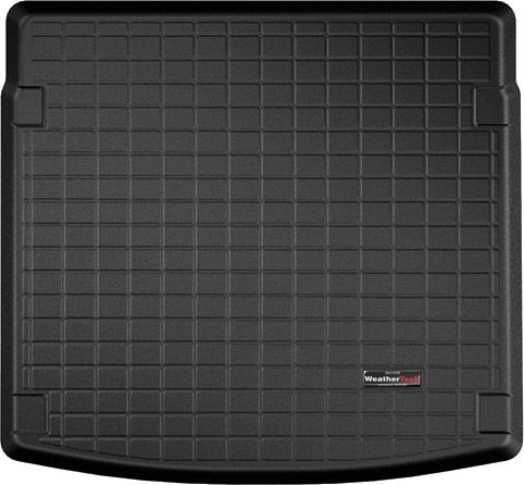Коврик Weathertech Black для Audi Q5/SQ5 (EU)(mkII)(with left side cargo net(trunk) 2017→ - Фото 1