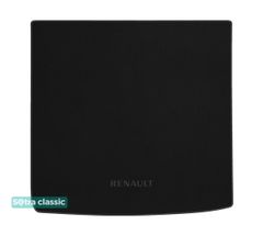 Двошарові килимки Sotra Classic Black для Renault Duster (mkII)(повний привід)(багажник) 2017→