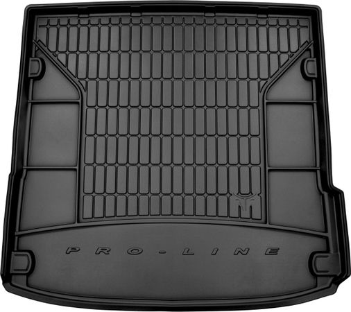 Гумовий килимок у багажник Frogum Pro-Line для Audi Q7 (mkI) 2006-2015 (складений 3й ряд)(багажник) - Фото 1