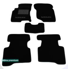 Двухслойные коврики Sotra Premium Black для Nissan X-Trail (mkI) 2001-2007