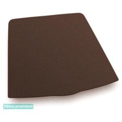 Двошарові килимки Sotra Premium Chocolate для Audi A4/S4/RS4 (mkIII)(B7)(седан)(багажник) 2006-2009