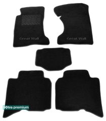 Двошарові килимки Sotra Premium Black для Great Wall Haval H3 / Hover (mkI) 2006-2011