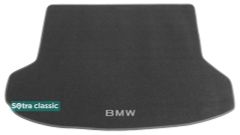 Двошарові килимки Sotra Classic Grey для BMW 5-series (F07)(Gran Turismo)(багажник) 2009-2017