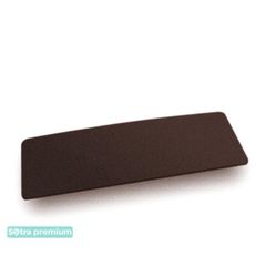 Двошарові килимки Sotra Premium Chocolate для Cadillac Escalade (mkIV)(розкладений 3 ряд)(багажник) 2015-2020
