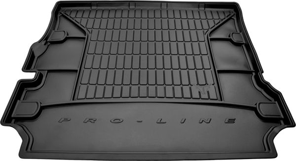 Гумовий килимок у багажник Frogum Pro-Line для Land Rover Discovery (mkIII-mkIV)(7 місць) 2004-2016 (складений 3й ряд)(багажник) - Фото 2
