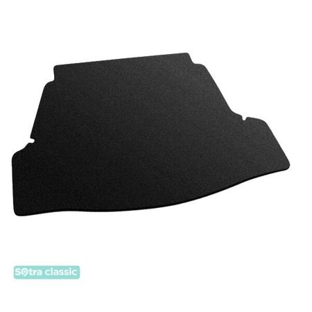 Двошарові килимки Sotra Classic Black для Hyundai i40 (mkI)(седан)(багажник) 2011-2019 - Фото 1