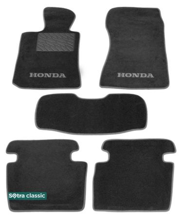 Двошарові килимки Sotra Classic Grey для Honda Legend (mkIV) 2006-2008 - Фото 1