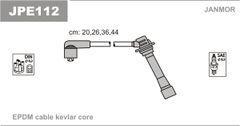 Дроти запалювання Janmor JPE112 для Mazda MX-5 1.6 (B64F / B6) / 1.6 16V (D15B) / 1.8 (BP - DOHC)