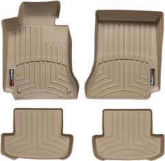 Коврики Weathertech Beige для Mercedes-Benz C-Class (coupe)(C204)(2 fixing posts) / E-Class (coupe & cabrio)(C207/A207) 2012-2014