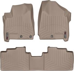 Коврики WeatherTech Beige для Cadillac SRX (mkII)(3 small fixings) 2010-2012