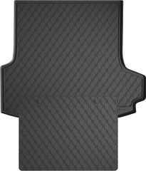 Гумовий килимок у багажник Gledring для BMW 3-series (F34)(Gran Turismo) 2013-2020 (багажник із захистом)