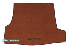 Двошарові килимки Sotra Premium Terracotta для Skoda Superb (mkI)(B5)(багажник) 2001-2008