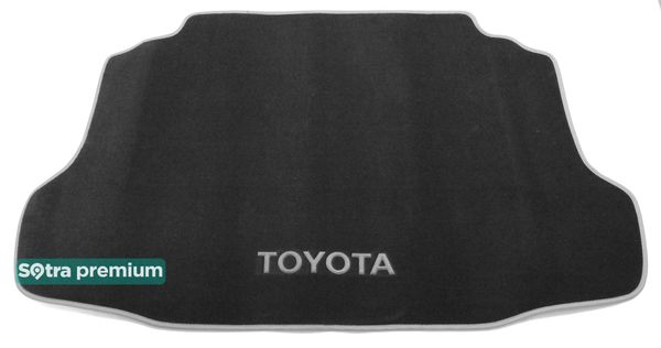Двошарові килимки Sotra Premium Grey для Toyota Celica (mkVII)(багажник) 2002-2006 - Фото 1