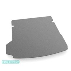 Двошарові килимки Sotra Premium Grey для Audi Q5/SQ5 (mkII)(багажник) 2017→