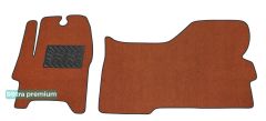 Двошарові килимки Sotra Premium Terracotta для Iveco Daily (mkVI)(1 ряд) 2014-2019
