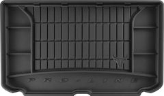 Резиновый коврик в багажник Frogum Pro-Line для Opel Corsa (mkV)(E) 2014-2019 (верхний уровень)(с запаской)(багажник)