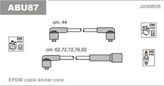 Дроти запалювання Janmor ABU87 для Audi 80 1.9 (WN) / 2.0 (JS) / 100 1.9 (WH) / Coupe 1.9 (WN)