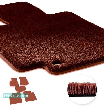 Двошарові килимки Sotra Magnum Red для Chery Tiggo (mkI) 2005-2011 - Фото 1