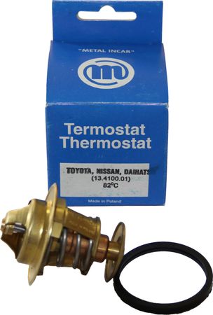 Термостат Metal-Incar 13.4100.01 для Nissan 100NX / Sunny [19301PV0305; 19301PV0306; 90916-03112] - Фото 1