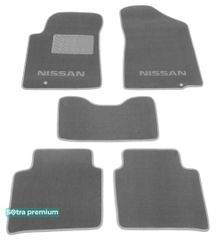 Двухслойные коврики Sotra Premium Grey для Nissan Teana (mkII)(J32) 2008-2014
