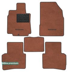 Двухслойные коврики Sotra Premium Terracotta для Nissan Note (mkI)(E11) 2004-2013